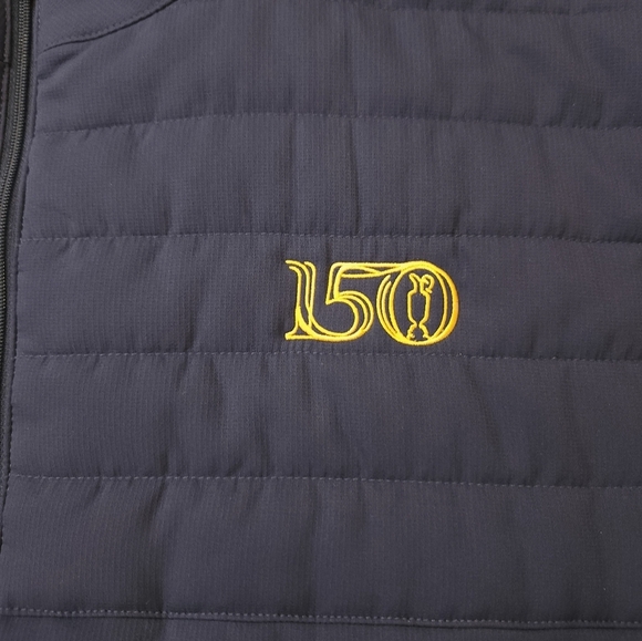 Footjoy 150th Open Mens Insulated Golf Vest Size L St Andrews NEW Old Course - Picture 2 of 8